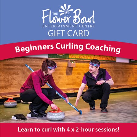 Beginners Curling Coaching Gift Card For 2 People - image 1