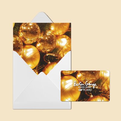 £100 Gold Bauble Design Gift Card - image 2